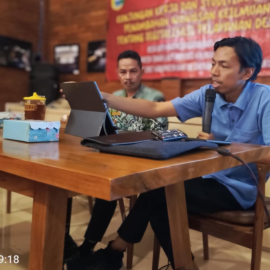 Desa Bati-Bati Tanah Laut Kunjungi Pleret Penambahan Wawasan Digitalisasi Pelayanan Publik