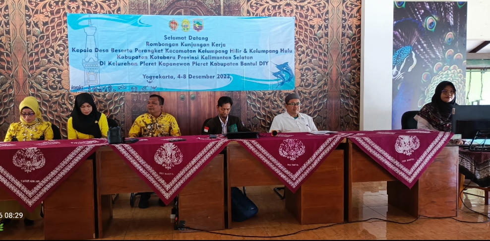 Kades Se-Kecamatan Kelumpang Hulu dan Kelumpang Hilir Kabupaten Kota Baru Kalimantan